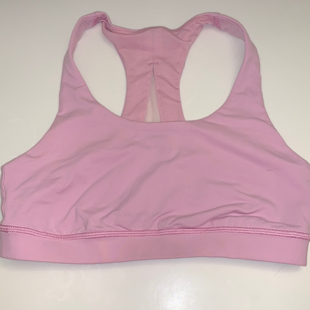 lululemon pink sports bra